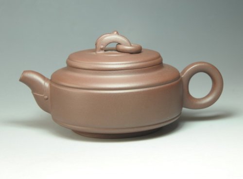 欧亚菲紫砂壶 天伦之乐 
