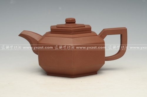 吕小华紫砂壶 六方抽盖 
