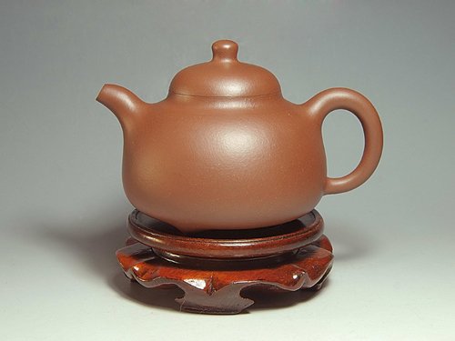 周冠华紫砂壶 乳顶 