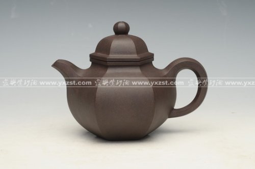 吕小华紫砂壶 六方掇球 