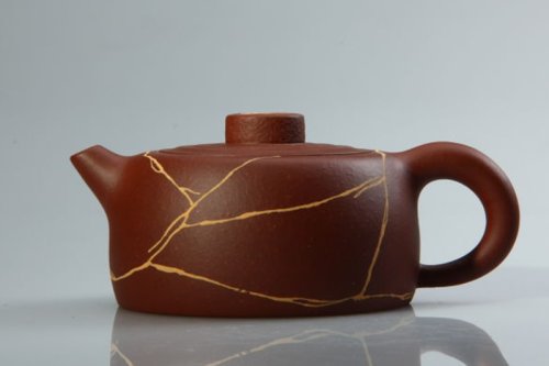 濮晨紫砂壶 枯井移木 