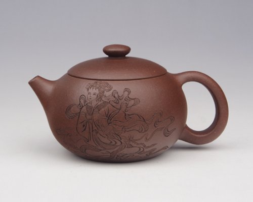应龙紫砂壶 西施 