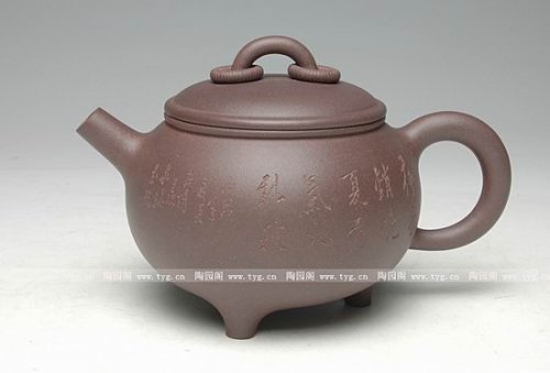 顾婷紫砂壶 古玉婷立壶 