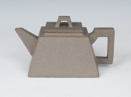 朱陶军紫砂壶 升方 拷贝 