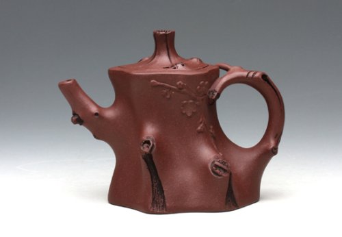 曹建华紫砂壶 梅桩壶 