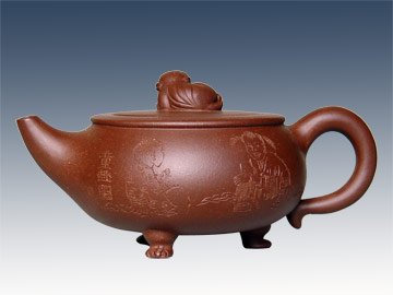 史福棠紫砂壶 龙生九子 