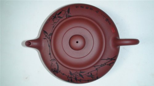 厉上清紫砂壶 紫壶留清影 