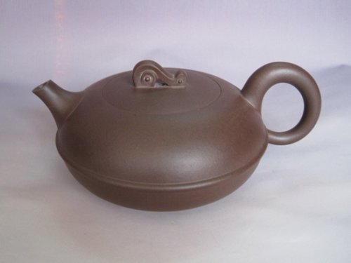 范伯勤紫砂壶 线圆如意 400CC 