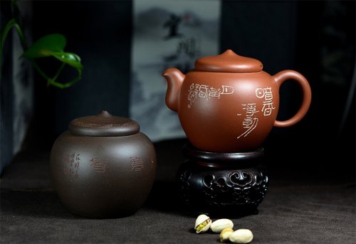 贺洪梅紫砂壶 暗香浮动 