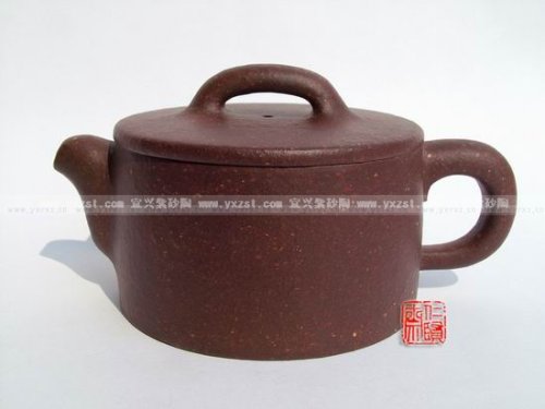 顾勤紫砂壶 古井壶 