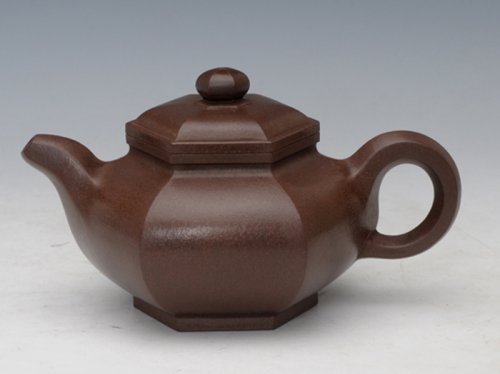 史建中紫砂壶 藏六方 