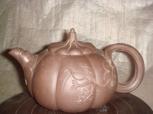 邹辉紫砂壶 南瓜2 