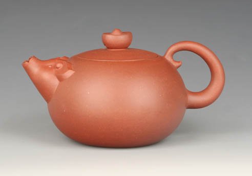 孙杰紫砂壶 纳福 