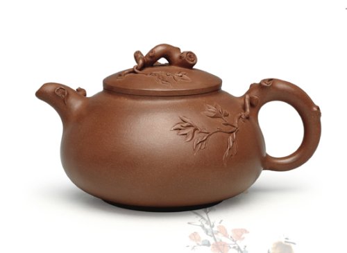 周国新紫砂壶 玉兰壶 