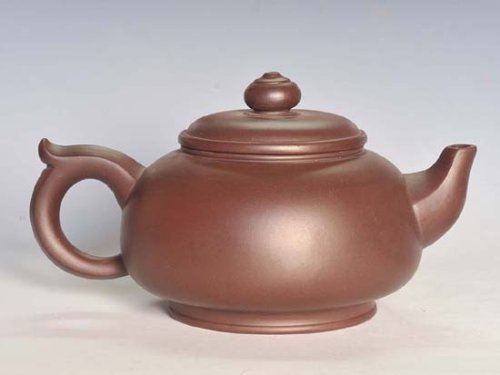 余中南紫砂壶 紫气龙泉 