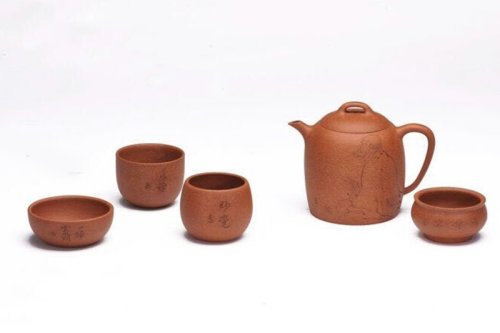 郁建超紫砂壶 秦权套组 