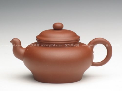 李昌鸿紫砂壶 高虚扁 