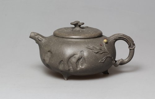 沈寅华紫砂壶 年轮系列之石榴 