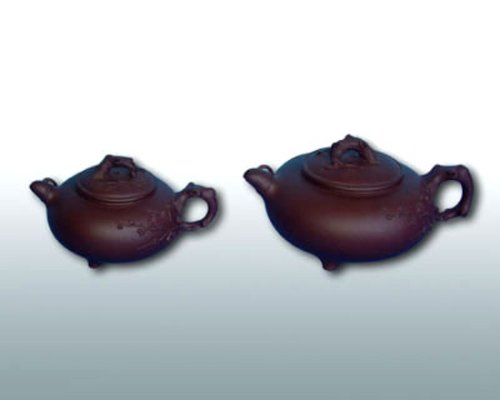 尹盘军紫砂壶 岁寒三友壶 