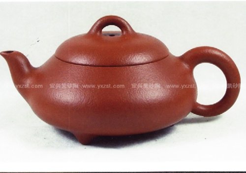 刘建明紫砂壶 汉棠石瓢 