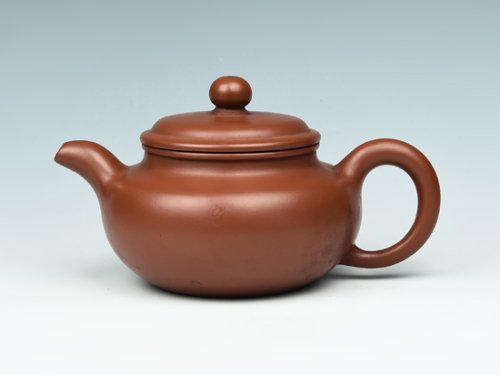 陆慧军紫砂壶 扁腹 