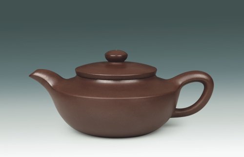 倪顺生紫砂壶 汉扁壶 