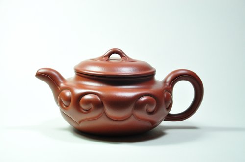 朱子旺紫砂壶 仿古如意 