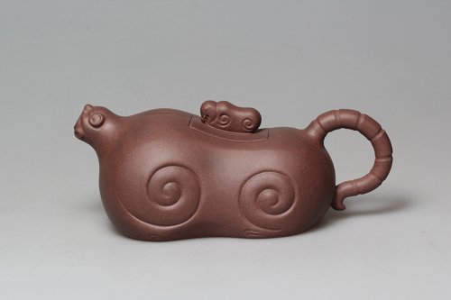 沈寅华紫砂壶 虎将 