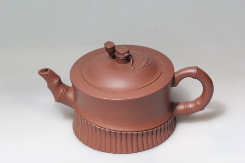 邵美华紫砂壶 竹段 