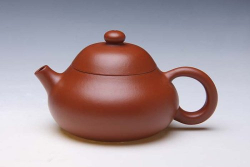 吴春华紫砂壶 文旦  朱泥 