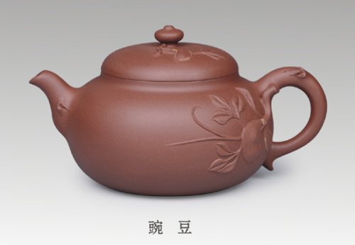 吴君兰紫砂壶 豌豆 