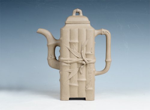 曾建丁紫砂壶 高风亮节 