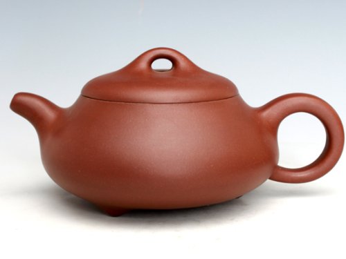 吴军虎紫砂壶 扁石瓢 