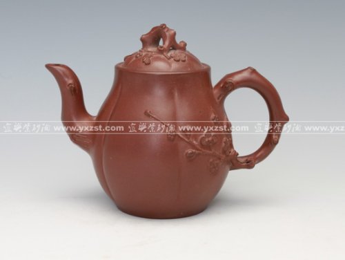 陈顺仙紫砂壶 高梅花 