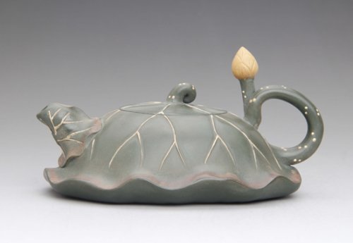 吕伟紫砂壶 亭亭玉立 