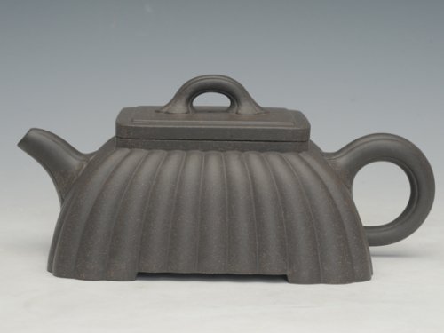 张太友紫砂壶 汉风壶青灰 