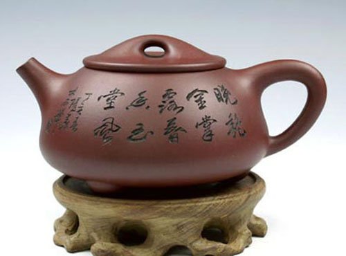 王杏军紫砂壶 石瓢壶 