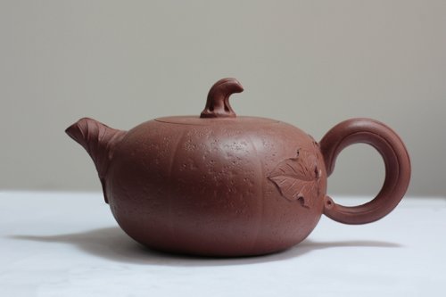 钱午生紫砂壶 南瓜壶 