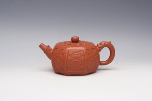 张展荣紫砂壶 八方 