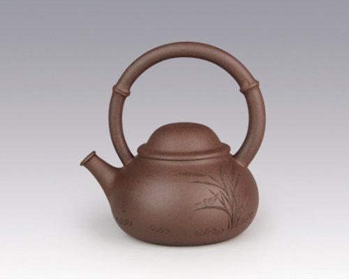 应龙紫砂壶 独钓寒江 