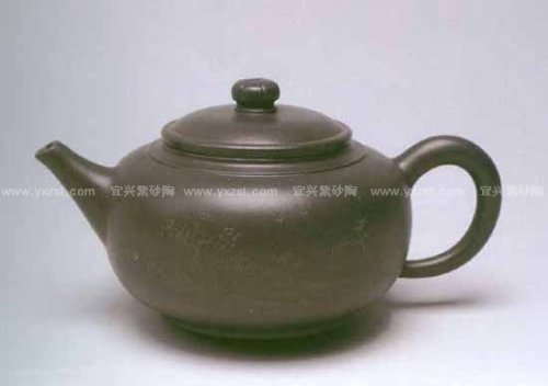 夏俊伟紫砂壶 德寿富贵壶 