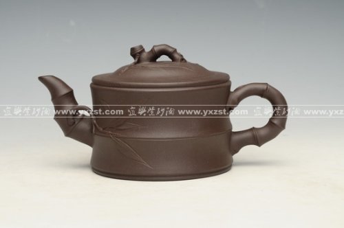 张傲君紫砂壶 竹段 