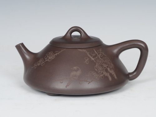 邵文紫砂壶 子冶石瓢 
