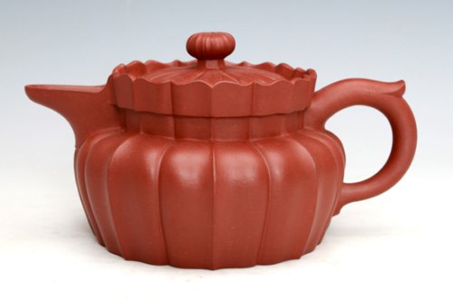 张生荣紫砂壶 菱花僧帽 