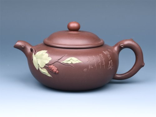 张丽妹紫砂壶 玉珠花开 