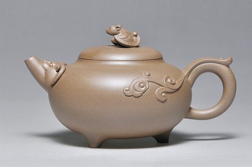 陈惠红紫砂壶 吉祥纳福 