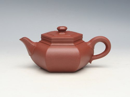 浦兮凤紫砂壶 六方 原矿底槽清 ... 