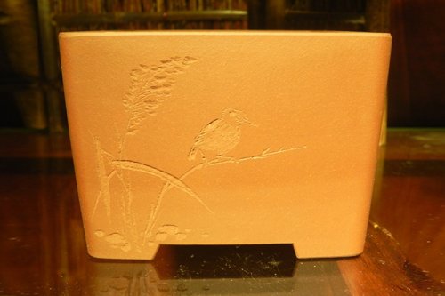 沈跃平紫砂壶 一颗印盆 