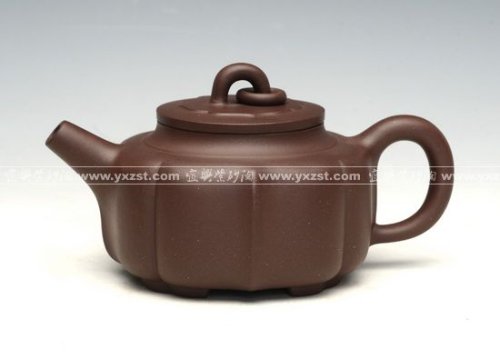 任荣芬紫砂壶 玉环凌花 