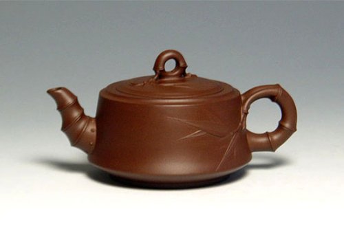 鲍建明紫砂壶 顺竹 